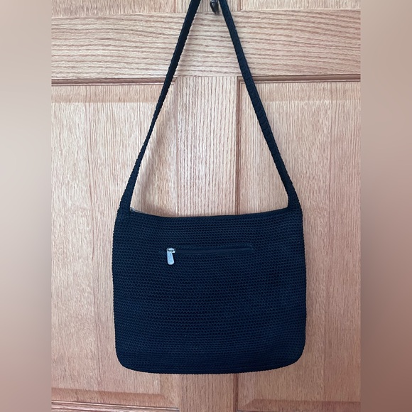 The Sak Handbags - The Sak beautiful black, crochet shoulder bag
